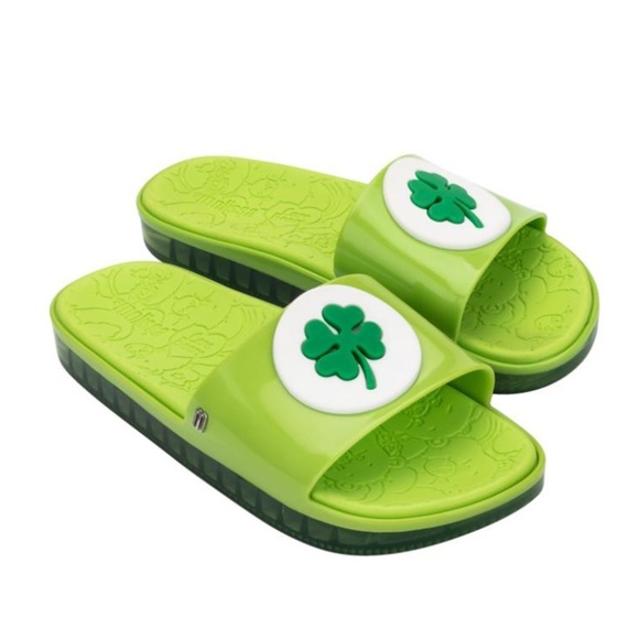 SLIDES | WOMENS MELISSA BEACH SLIDE NEXT GEN +‎ CARE BEARS – GREEN - Picture 2 of 7